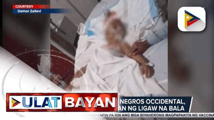 Sanggol sa Manapla, Negros Occidental, patay matapos tamaan ng ligaw na bala