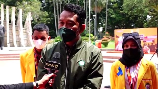 Peserta Lomba Orasi Unjuk Rasa 2021 Piala Kapolri Berharap Kegiatan dapat Berkesinambungan