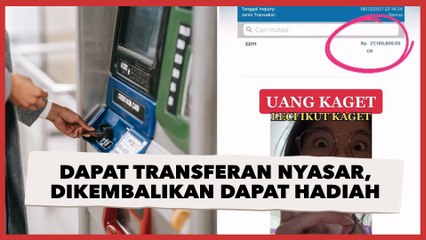Wanita Kaget Dapat Transferan Nyasar Rp 27 Juta, Pas Uang Dikembalikan Dapat Hadiah
