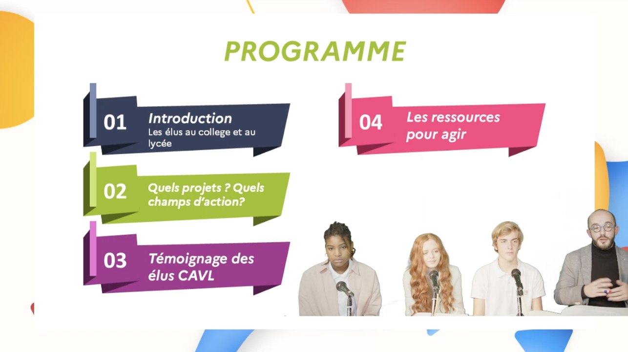 Les rencontres du Conseil académique de la vie lycéenne