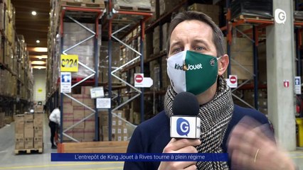 Reportage - L'entrepôt du Père Noel à Rives