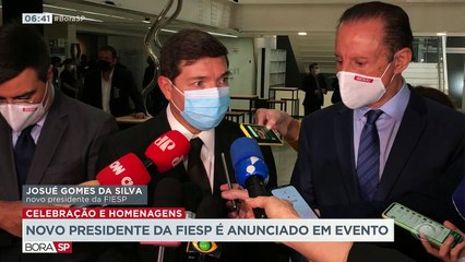 A federação das indústrias do estado de São Paulo vai ter mudança na presidência a partir do dia primeiro de janeiro. Quem vai assumir o comando da entidade é o empresário Josué Gomes da Silva.