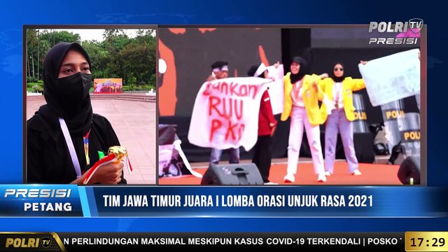 Live Report Natania - Grand Final Lomba Orasi Unjuk Rasa 2021 Piala Kapolri