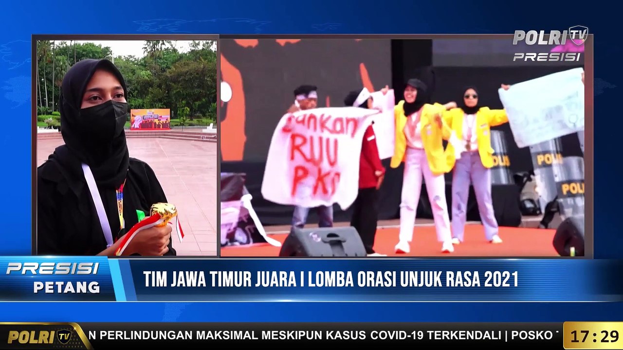 Live Report Natania - Grand Final Lomba Orasi Unjuk Rasa 2021 Piala Kapolri