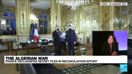 France declassifies secret files in reconciliation effort with Algeria