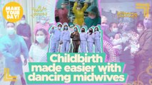 Childbirth made easier with dancing midwives | Make Your Day