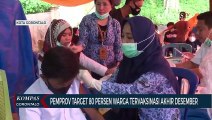 Pemprov Gorontalo Target 80 Persen Warga Tervaksinasi Akhir Desember