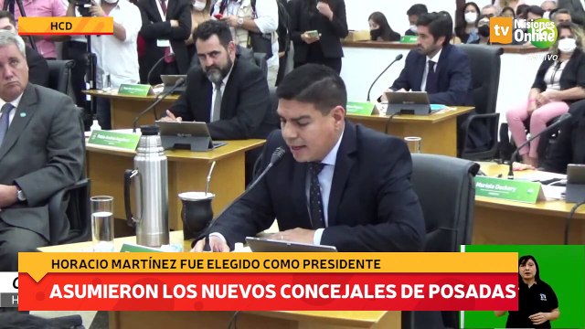 Asumieron los nuevos concejales de Posadas