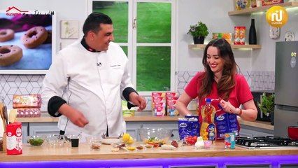 Salade de pois chiches, Quiche de sardine, Tiramisu - koujinet romdhan 3 ep 27