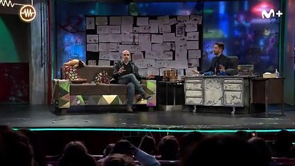 Luis Tosar la lía al contar un cuento de miedo ante niños en 'La Resistencia'