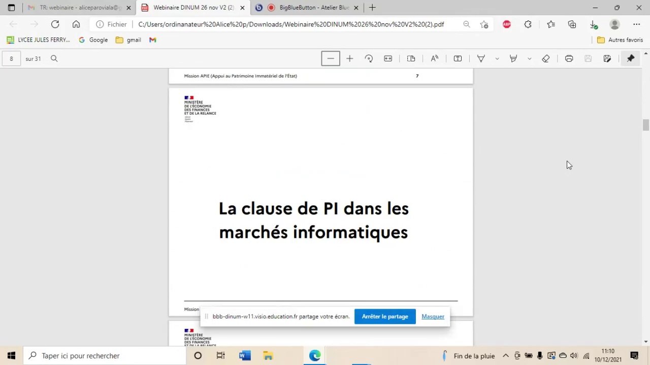 Atelier BlueHats : Propriété intellectuelle dans les marchés publics : rédiger et mettre en oeuvre les documents particuliers (APIE, DAJ du MEFR)