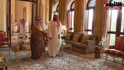 سمو ولي_العهد يغادر مملكة البحرين