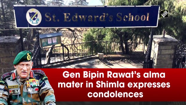 Gen Bipin Rawat’s alma mater in Shimla expresses condolences