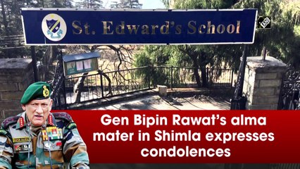 Gen Bipin Rawat’s alma mater in Shimla expresses condolences