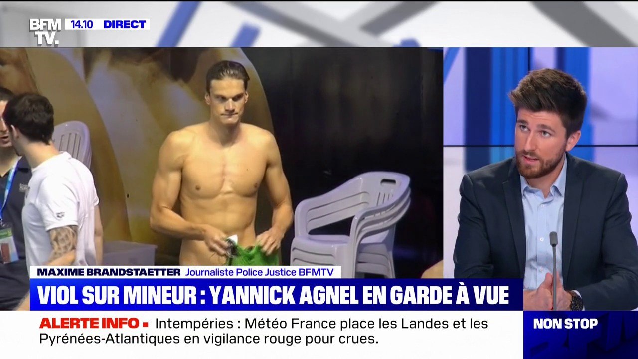 Accusation de viol sur mineur: la garde à vue de Yannick Agnel prolongée