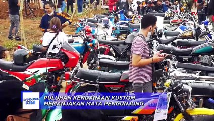 Bandung Kini  Tumplek! Kendaraan Kustom di BBQ Ride 2021