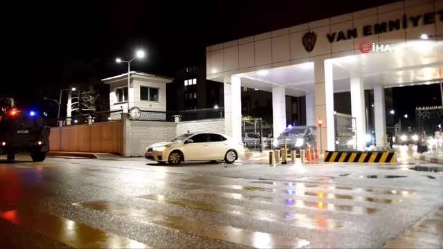 Van merkezli asayiş operasyonu: 14 gözaltı