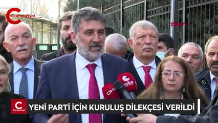 Milli Yol Partisi'nin kuruluş dilekçesi İçişleri Bakanlığı'na verildi