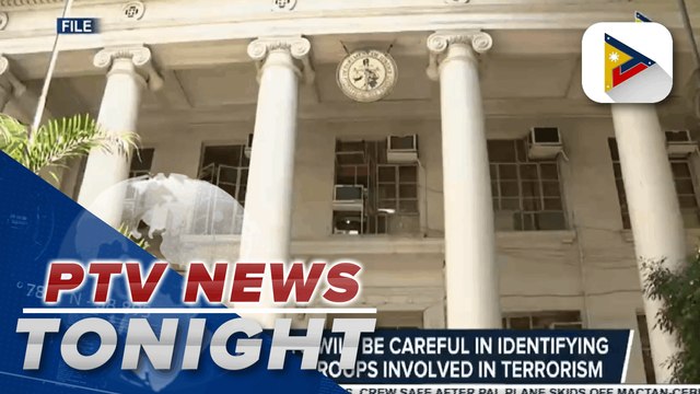 DOJ assures Anti-Terrorism Council will be careful in identifying individuals or groups involved in terrorism | via Kenneth Paciente