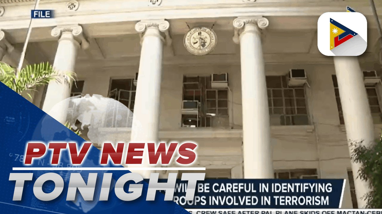 DOJ assures Anti-Terrorism Council will be careful in identifying individuals or groups involved in terrorism | via Kenneth Paciente