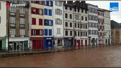 Intempéries dans le Sud-Ouest : le Pays basque sous les eaux