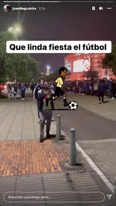 Juan D. Alvira se infiltró entre hinchas de Millonarios para ver a Tolima, y dejó mensaje