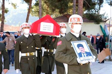 Amasyalı Kıbrıs gazisi Ali Mülayim son yolculuğuna uğurlandı