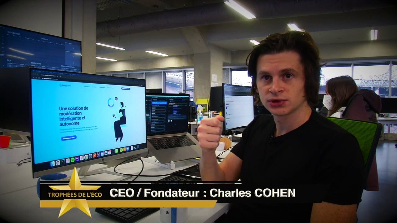 Trophées de l'Eco Nice-Matin: la Niçoise Bodyguard reçoit le trophée de la Startup de l'année