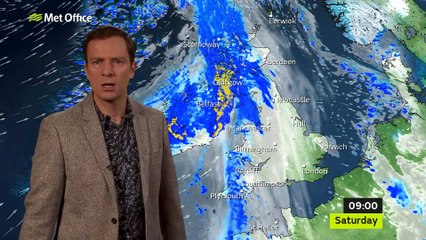 Met Office national weather forecast - Friday December 10, 2021