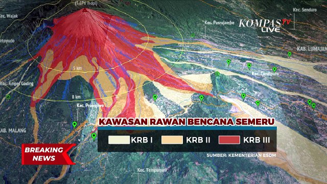 Belajar dari Semeru, Pakar Geologi: Supaya Terdata, Pemerintah Harus Pasang Banyak Sensor Bencana