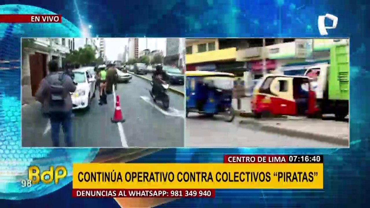 Operativo contra taxis ‘piratas’: se hacen pasar como taxistas para robar a pasajeros