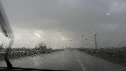 KIRKLARELİ - Trakya'da sağanak etkili oluyor