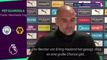 Guardiola zu Haaland: 