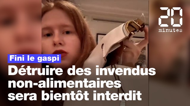 Gaspillage : La destruction des invendus non-alimentaires bientôt interdite