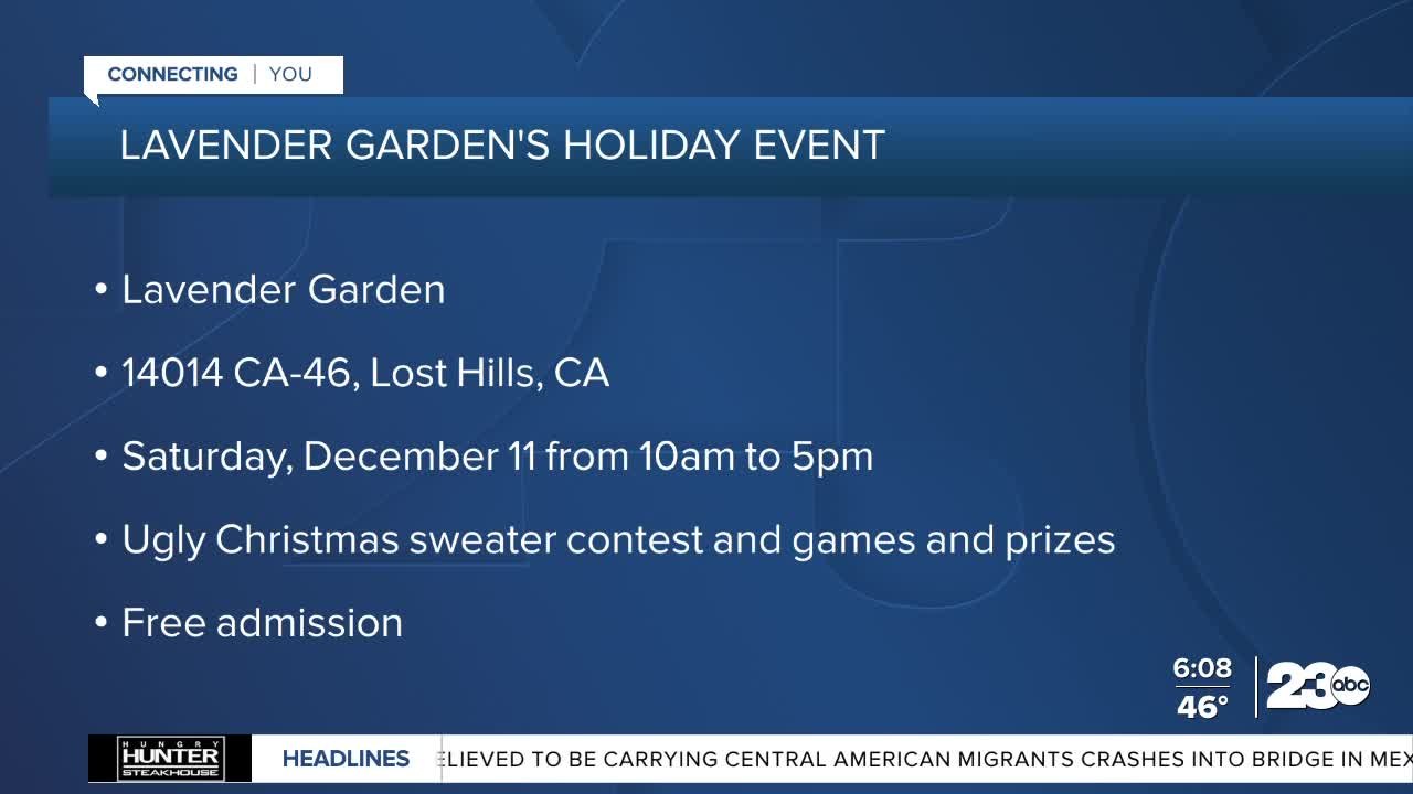 Lavender Garden to host holiday event