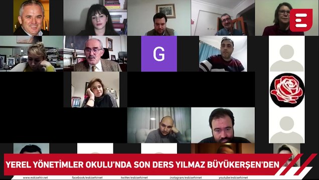 Yerel Yönetimler Okulu'nda son ders Yılmaz Büyükerşen'den