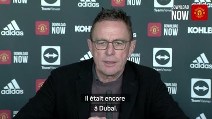 16e j. - Rangnick donne des nouvelles de Pogba