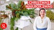 DIY Holiday Mailbox Decorations | Boost Your Curb Appeal with Christmas Mailbox Swag