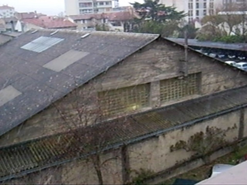 Averse de neige sur Valence
