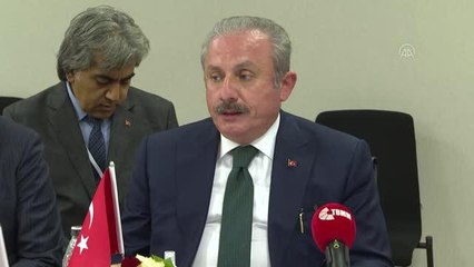TBMM Başkanı Şentop, BAE Federal Ulusal Konsey Başkanı Ghobash ile görüştü
