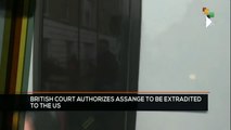 FTS 12:30 10-12: British Court authorizes Assange to be extradited to the U.S.