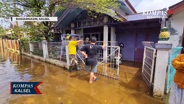 Wilayah Terdampak Banjir Rob Bertambah, Sejumlah Sekolah di Banjarmasin Kembali Belajar Daring
