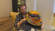 Raí Caldato, el diseñador detrás de los cascos de Hamilton