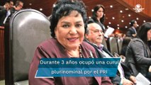 PRI lamenta muerte de Carmen Salinas, la actriz que no quería ser diputada