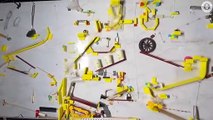 Nouveau Record du monde de la plus grande machine de Rube Goldberg