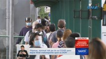 IATF, hindi pa raw ibababa sa Alert Level 1 ang Metro Manila | Saksi