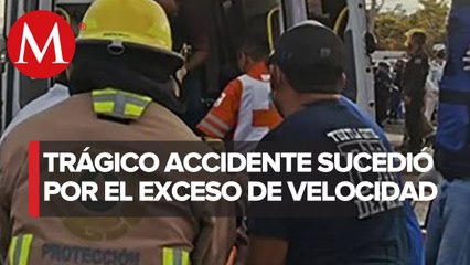 "Exceso de velocidad y una curva son causa del accidente ", Luis García Protección Civil de Chiapas