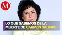 ¿De qué murió Carmen Salinas y cuál era su estado de salud?