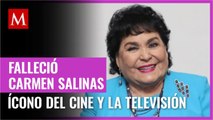 Murió Carmen Salinas, reconocida por 'Aventurera' a los 82 años