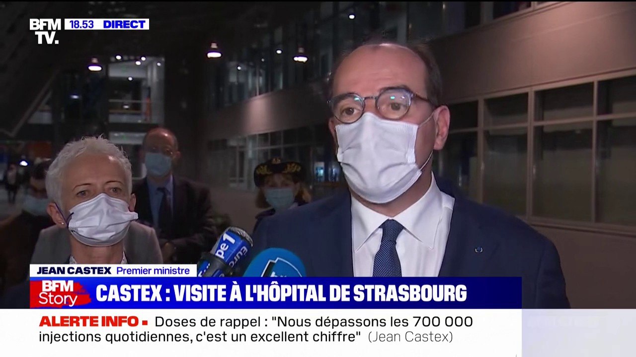 Jean Castex à propos de la dose de rappel: "Nous dépassons les 700.000 injections quotidiennes"